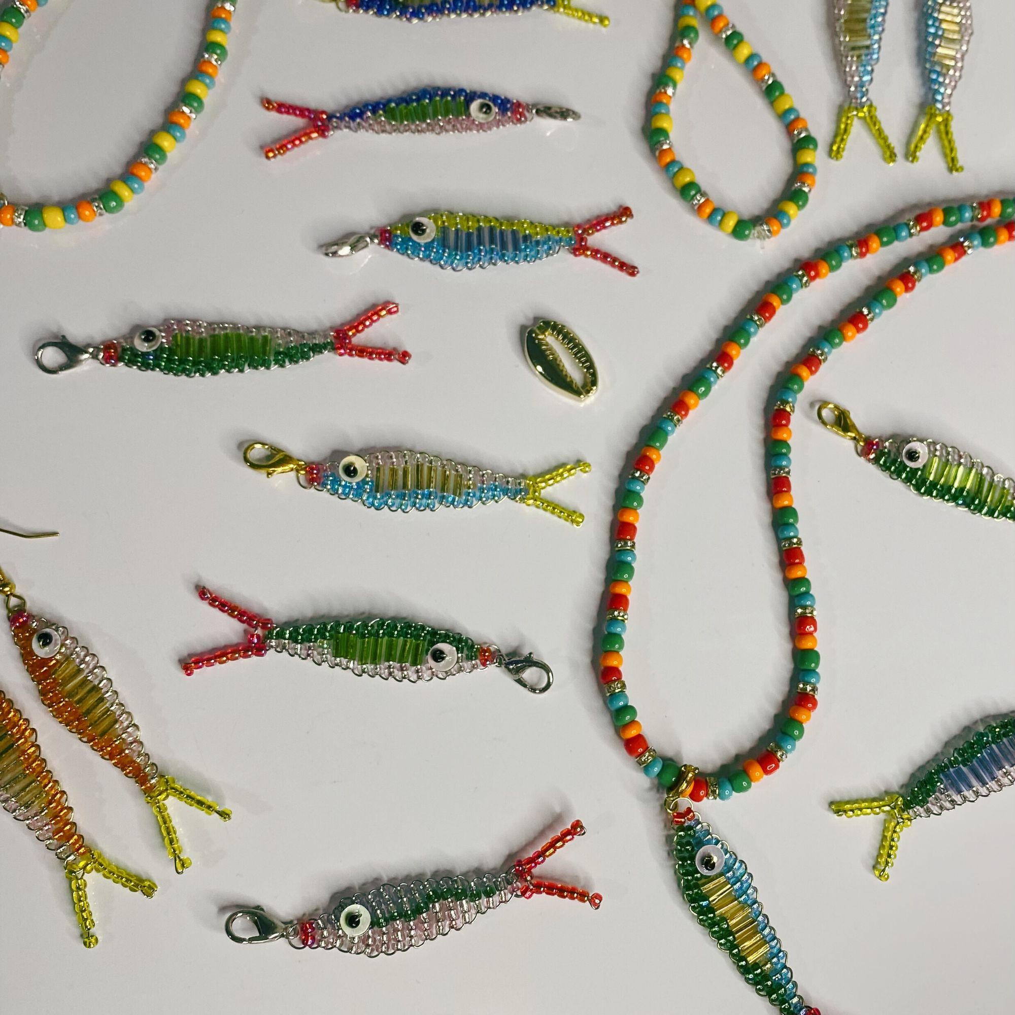 Shiny Vital Fish Keychain