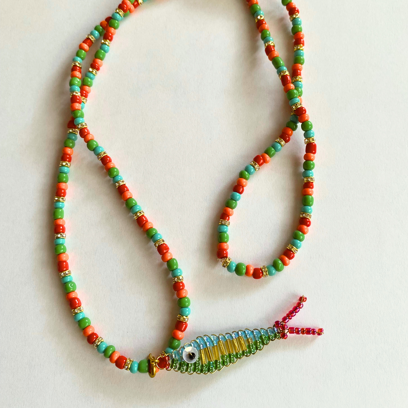 Shiny Vital Fish Necklace