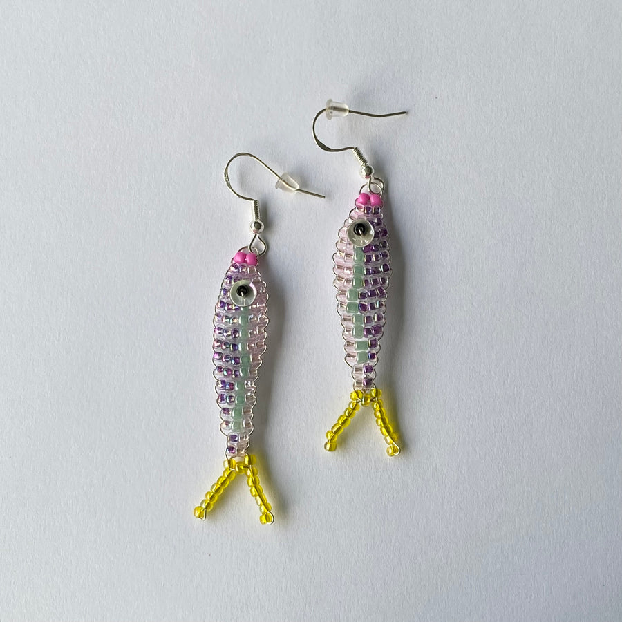 Shiny Vital Fish Earrings